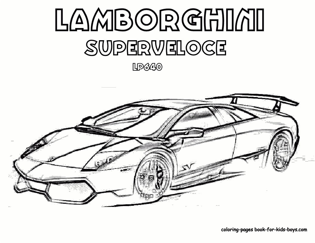 Lamborghini Aventador Drawing At Getdrawings
