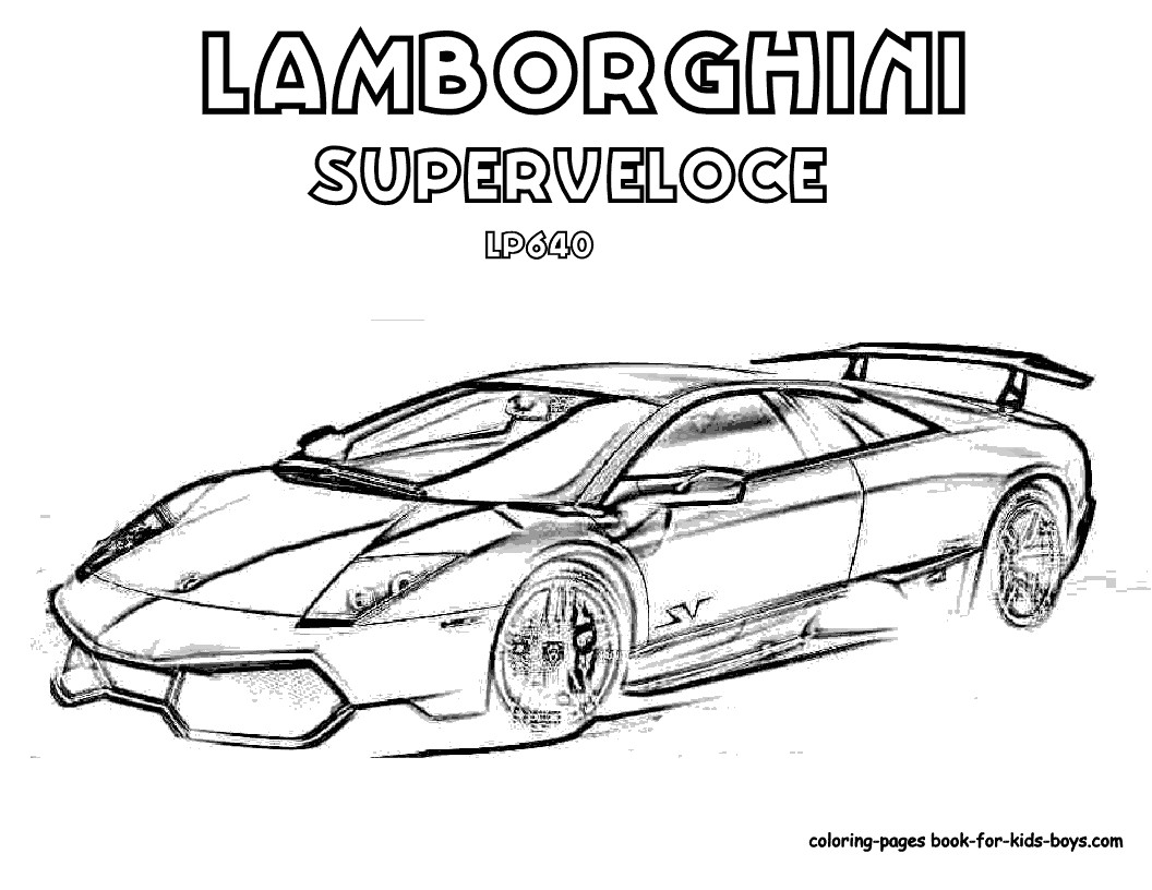 Coloriage Lamborghini Centenario | danieguto.net