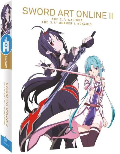 Sword Art line II Arcs 2 et 3 Calibur Mother s Rosario DVD