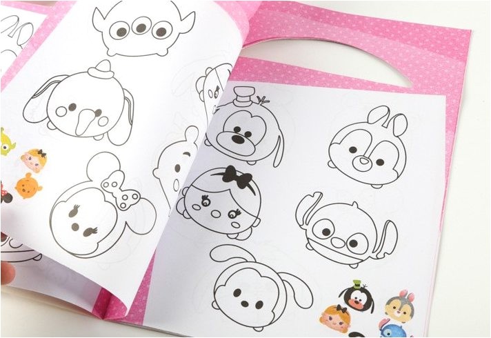 100 pcs lot Tsum Tsum Minnie Mickey Winnie Dumbo livre de coloriage de dessin animé Daisy Point De Buzz graffiti cadeau autocollants gratuite par DHL