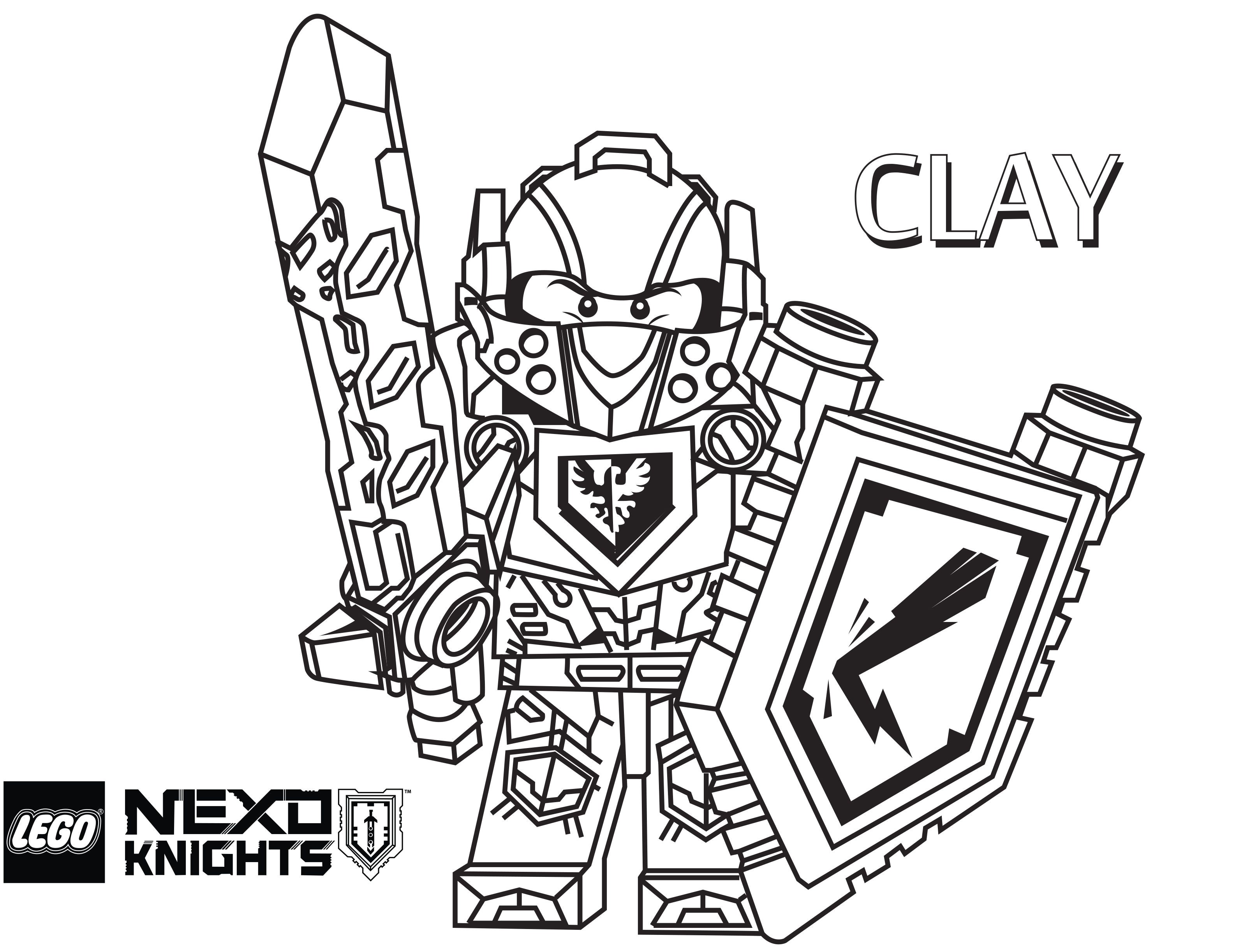Lego Nexo Knights Coloring Pages Free Printable Lego Nexo Knights Coloriage Lego Nexo Knights · 