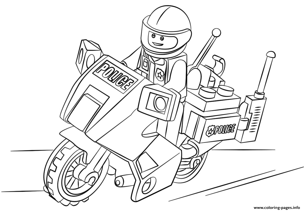 28 Collection of Lego Ambulance Coloring Pages