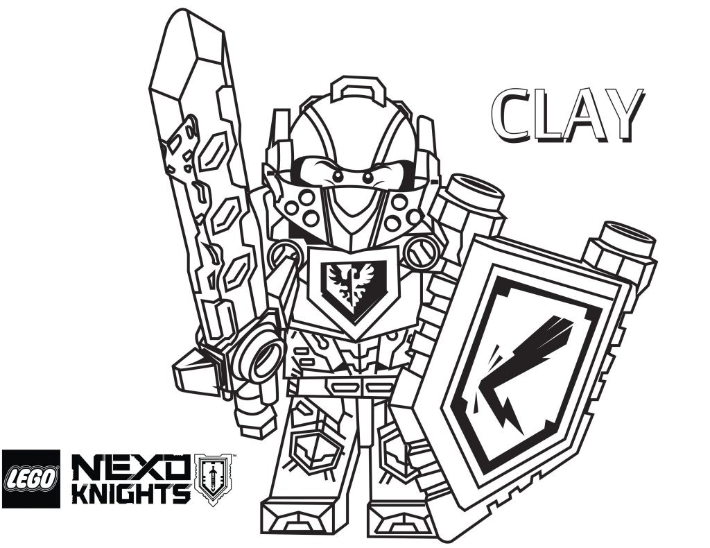 Lego Nexo Knights Coloring Pages To Print