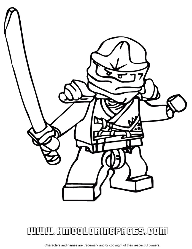 Ninjago Kai Drawing