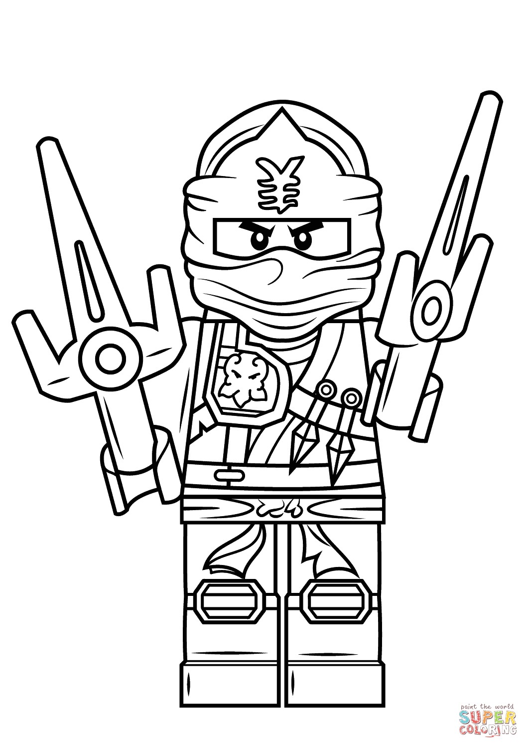 1060x1500 Lego Ninjago Jay ZX coloring page Free Printable Coloring Pages