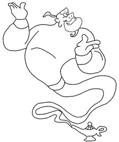 Aladdin Coloring Page Print Aladdin pictures to color at AllKidsNetwork