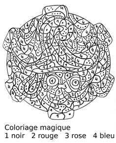 Coloriage Magique Cp   colorier Dessin   imprimer