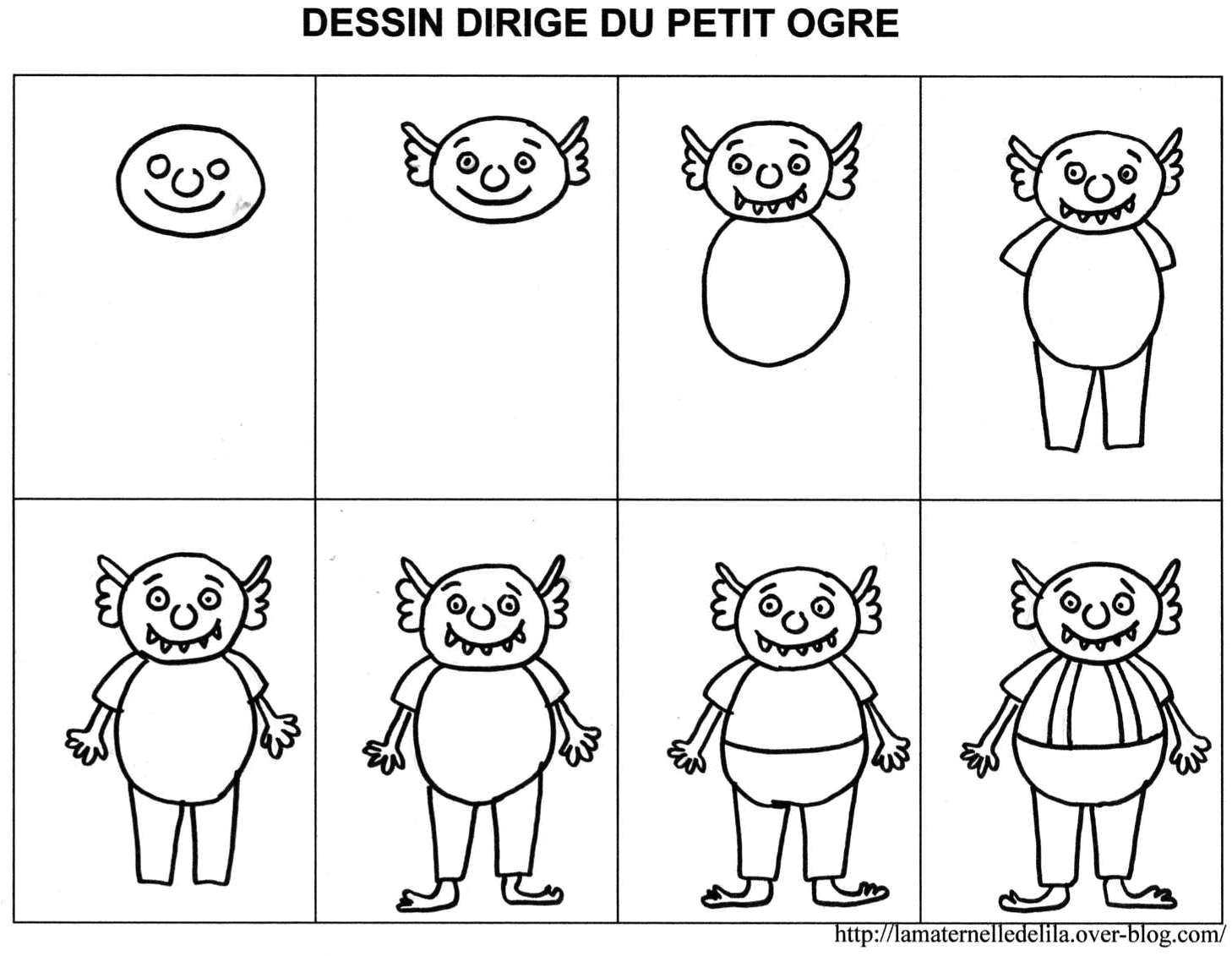 Dessin Dirige Petit Ogre Use Now Pinterest