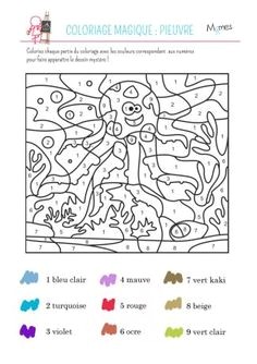 Coloriage Magique Pieuvre Pdf]atelier De Coloriages Magiques En Maths Pour Les Ce Mon