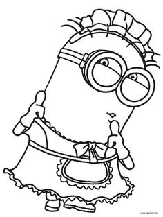 Printable Despicable Me Coloring Pages For Kids