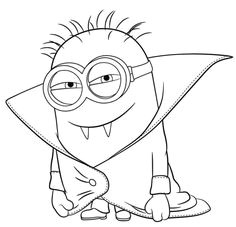 Coloriage minion   imprimer 17