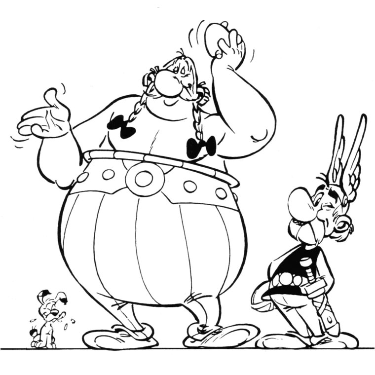coloriage asterix et obelix 2 [78 22