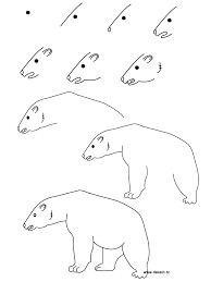 Résultat de recherche d images pour "coloriage ours polaire"