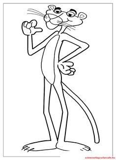 Free printable pink panther coloring pages for kids Color this online pictures and sheets and color a book of pink panther images