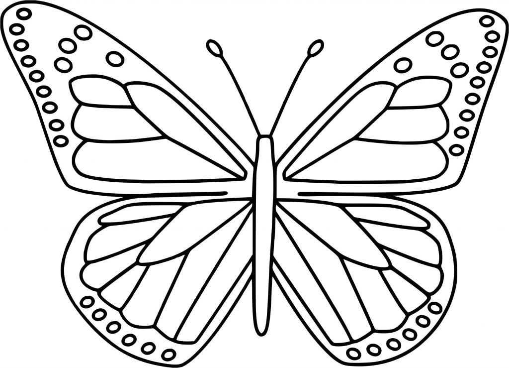 Coloriage Papillon à Imprimer Maternelle Papillon A Dessiner Galerie