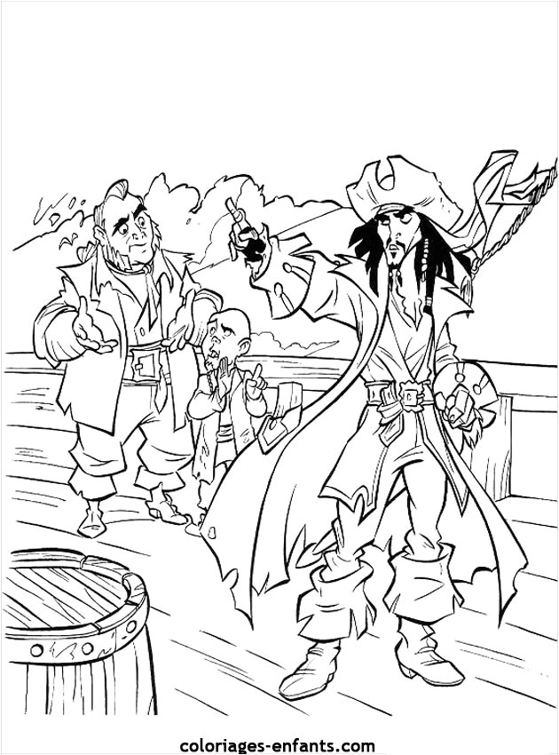 coloriages pirates 1