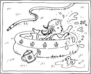 Coloriage Piscine à Imprimer Coloriages D 39 Objets Piscine A La Piscine Dessin Deplim