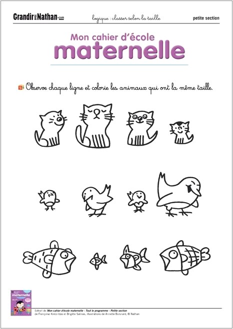 Exercice Petite Section Maternelle Beau 100 Fiches Pour Reussir La Petite Section De Maternelle