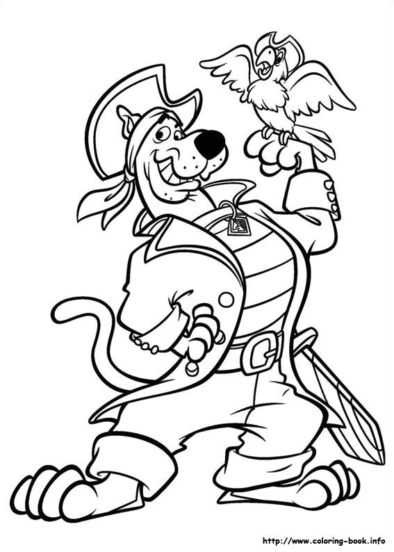 Scooby Dou coloring pages on Coloring Bookfo