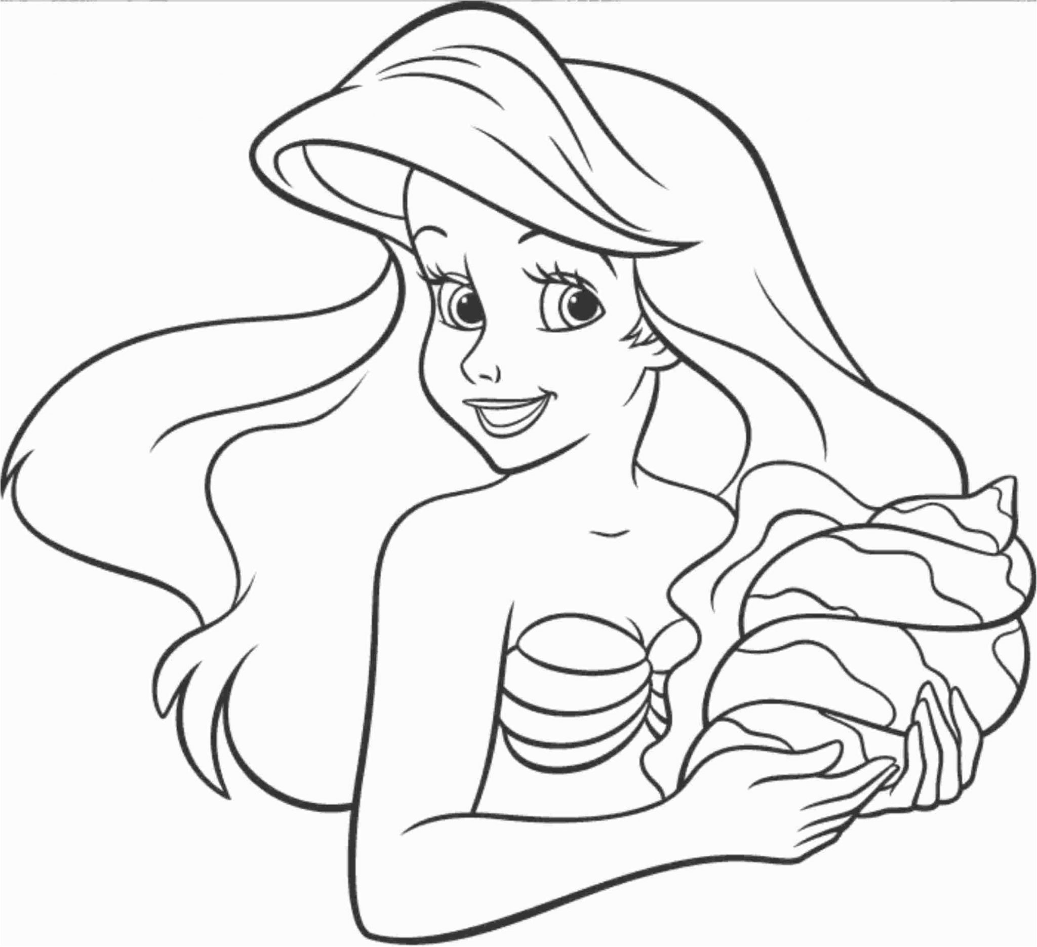 Lifetime Mermaid For Coloring Luxury Little Page Ariel The Pages Beautifull 7022