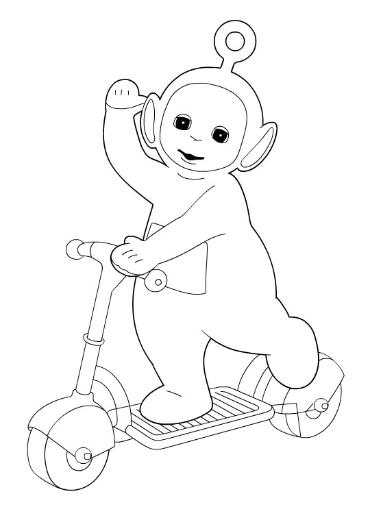 Coloriage Teletubbies Find This Pin And More Last