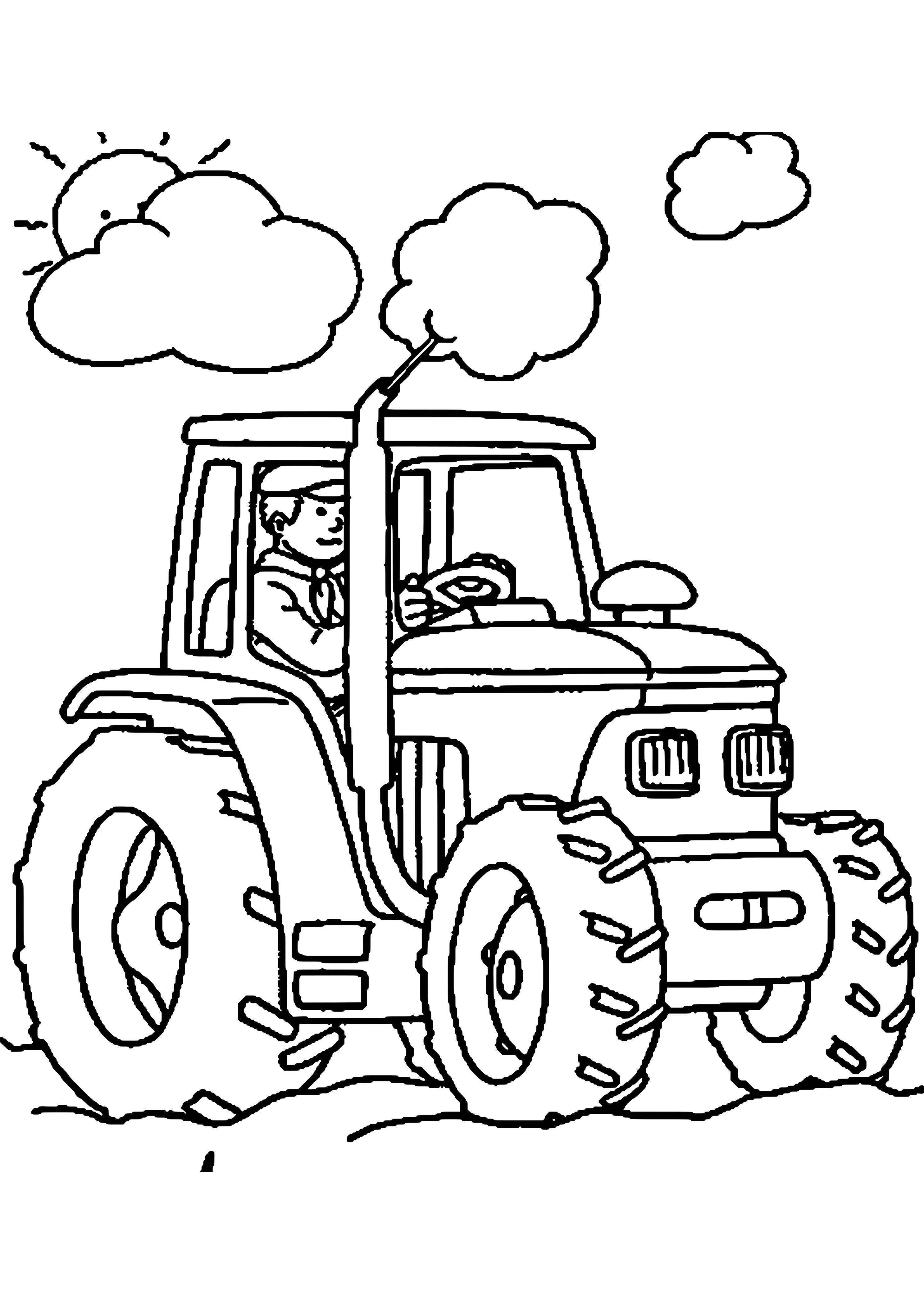 coloriage tracteur dessin c3 a0 imprimer gratuit duilawyerlosangeles