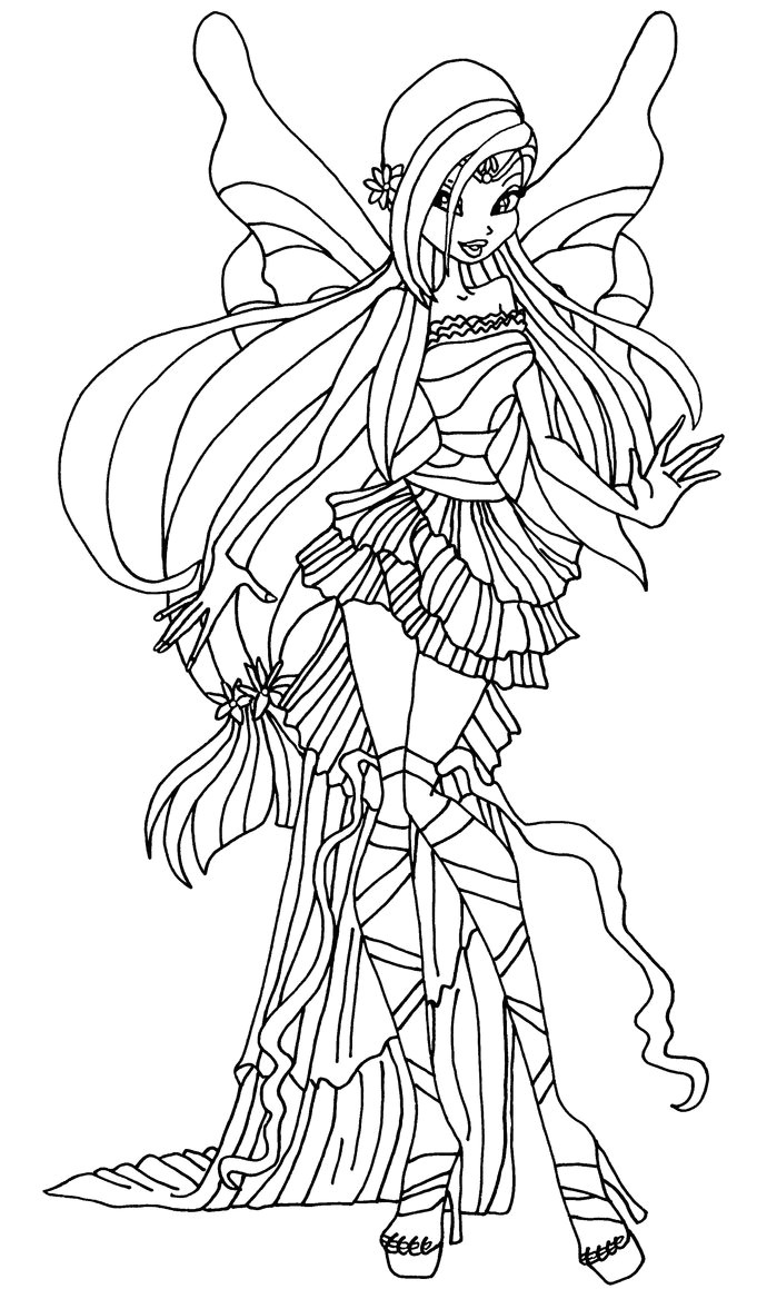 coloriage winx bloomix musa2