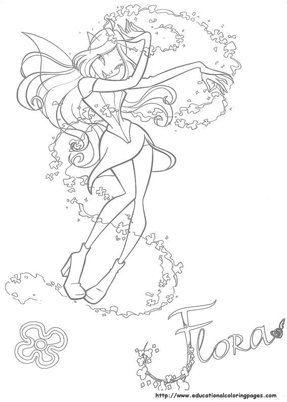 Coloriage Winx Club Winx Club Coloring Pages Free for Kids