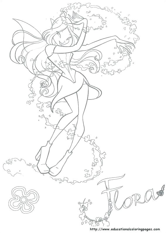 coloriage winx flora weesooinfo coloriage winx flora winx club coloring pages free for kids coloring pages