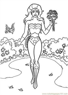 Find this Pin and more on coloriage wonder woman by marjolaine grange