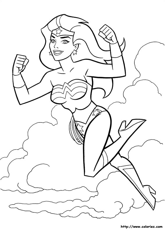 coloriage wonder wom