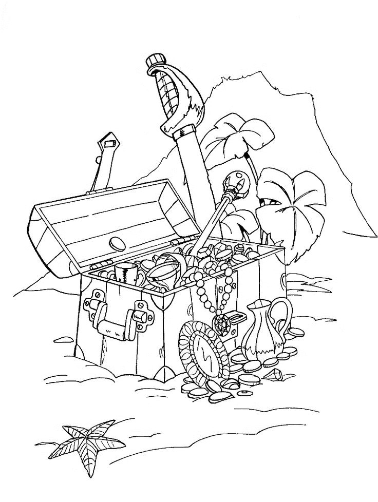 Pirate Ship Coloring Pages Printable