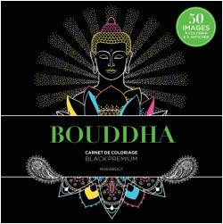 carnet de coloriage black premium bouddha edition marabout fr 4 Mar m