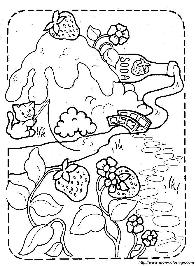 Coloriage Charlotte Aux Fraises En Ligne