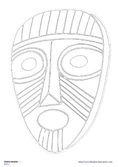 ca0d4577a5cc954f1cf8b5f1e284d263 art plastique african masks