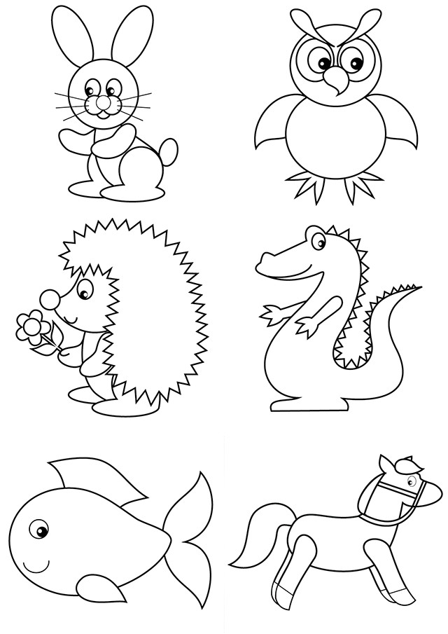 383 coloriages animaux 2