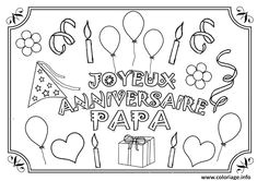 Coloriage Anniversaire Maman 40 Ans Les 9 Meilleures Images De Joyeux Anniversaire Chats