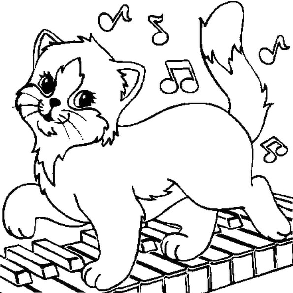 image de chats a colorier et imprimer