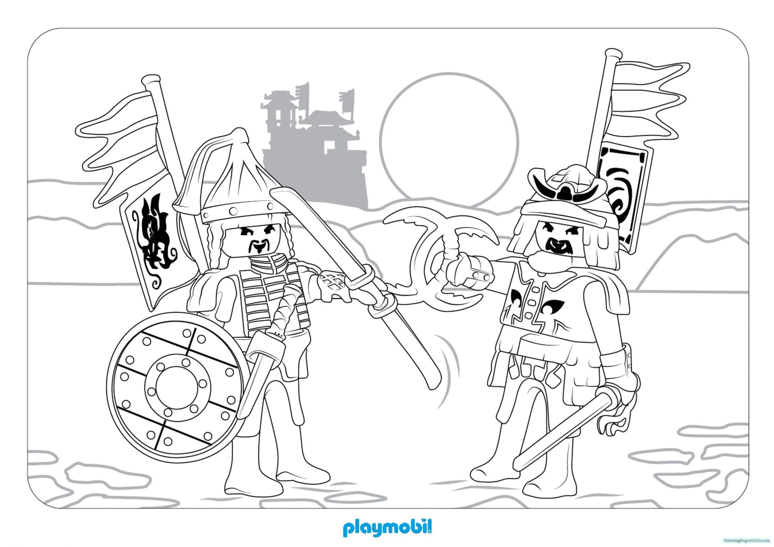 playmobil coloring pages 1027