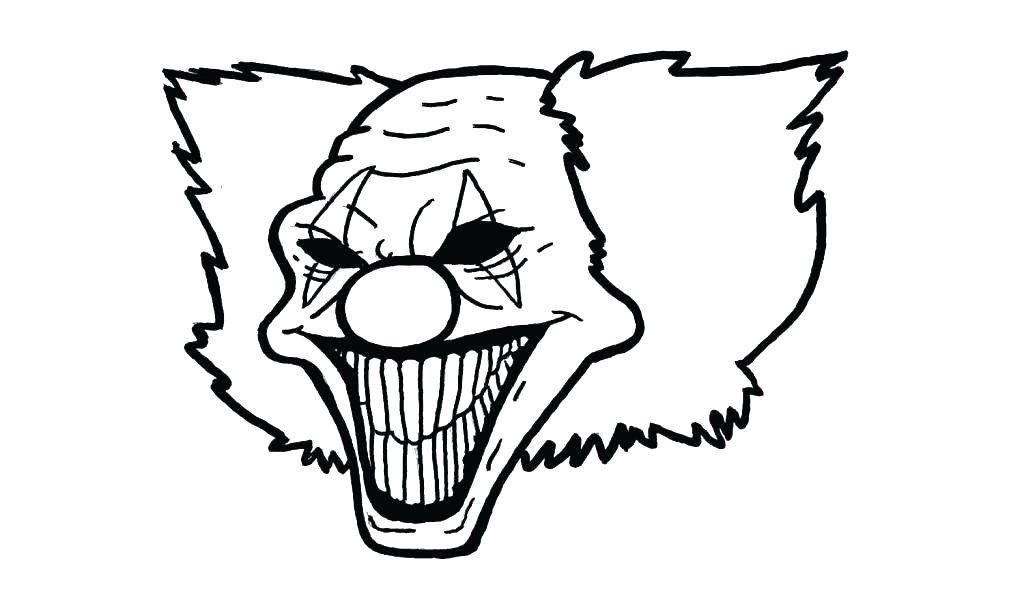 evil coloring pages