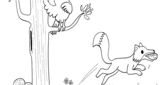 dessin de la fable le corbeau et le renard elegant gerald mccoy page 15 dessin coloriage des idees of dessin de la fable le corbeau et le renard 1