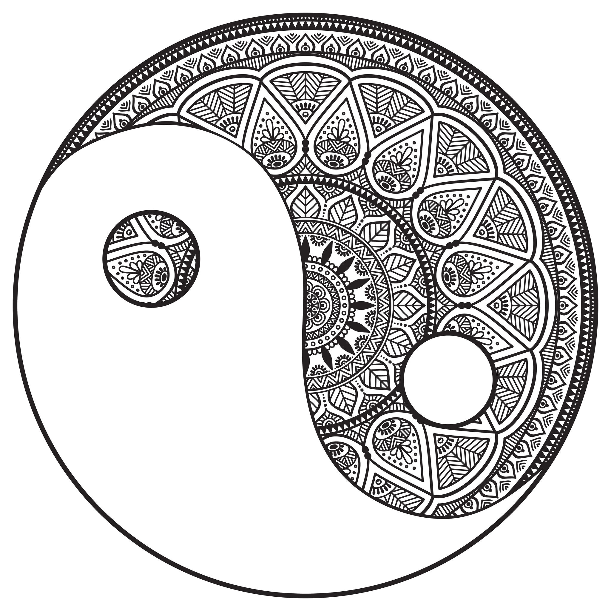 coloriage yin yang einzigartig mandala yin yang a imprimer frisch 11 beau de mandalas image of coloriage yin yang