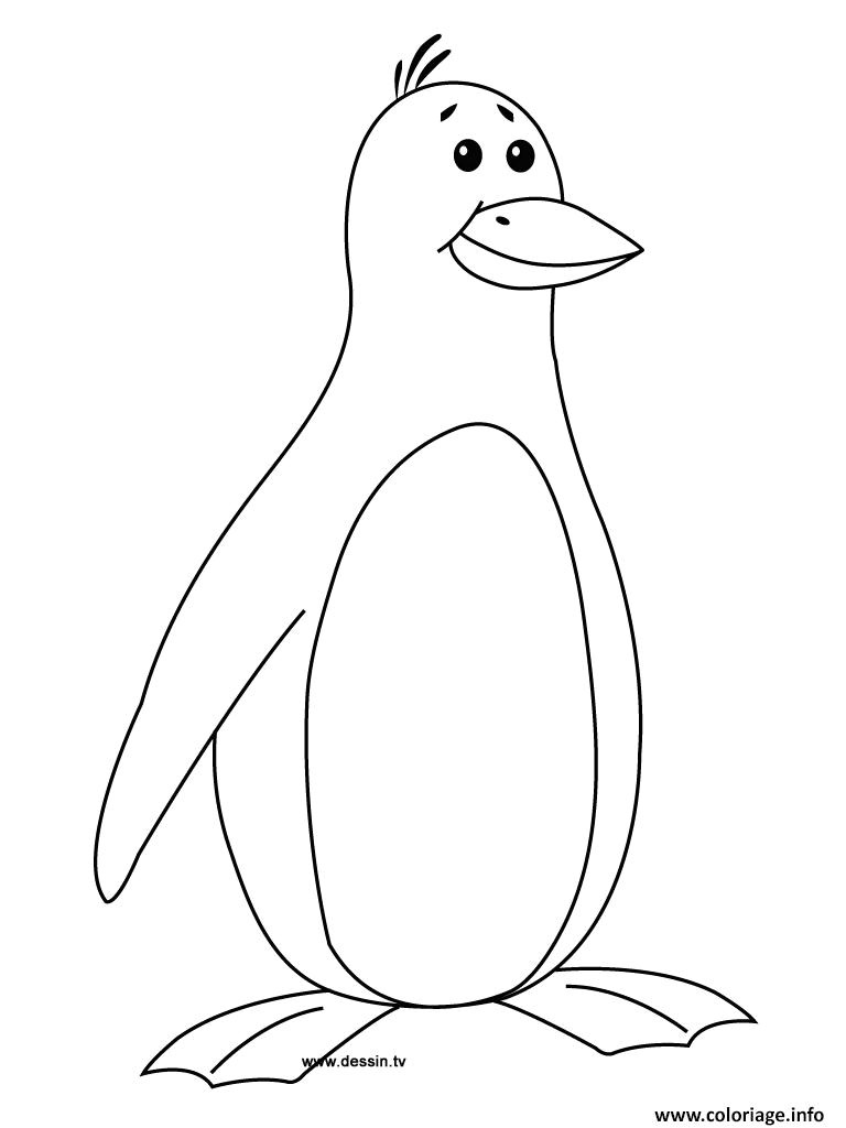 pingouin facile pour enfant
