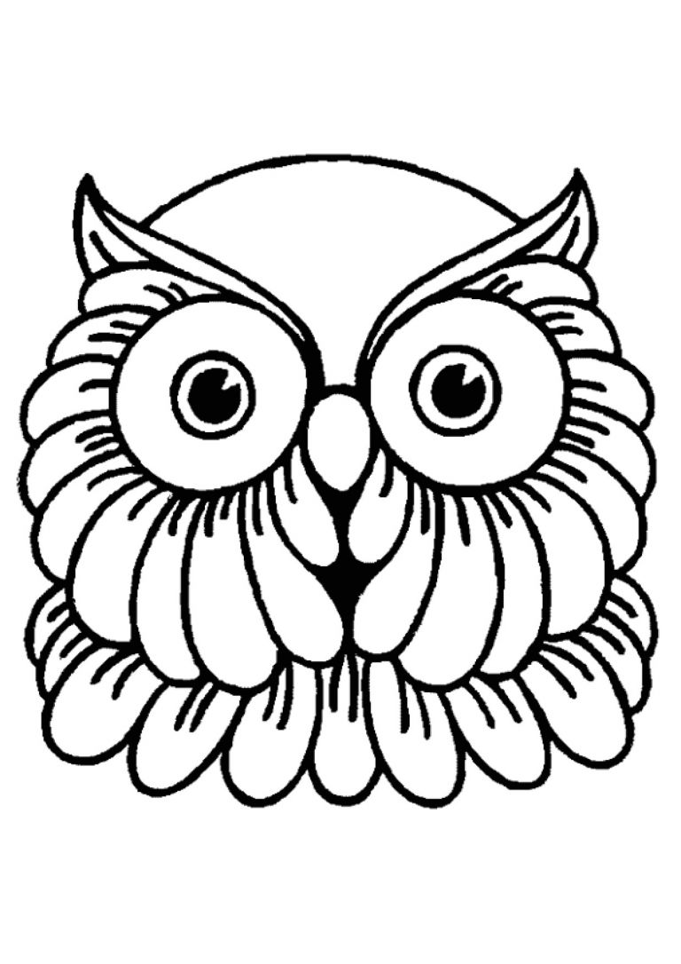 Coloriage De Carnaval Hugo L Escargot Coloriage Masque Hibou Sur