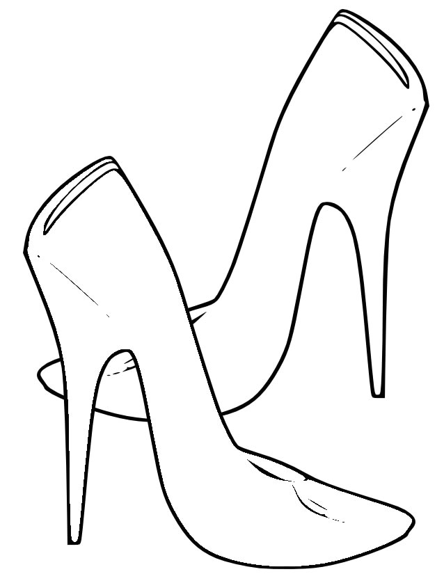 coloriage chaussure