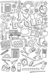 Coloriage De Fin D Année Scolaire Les 42 Meilleures Images De Coloriages Rentrée Des Classes