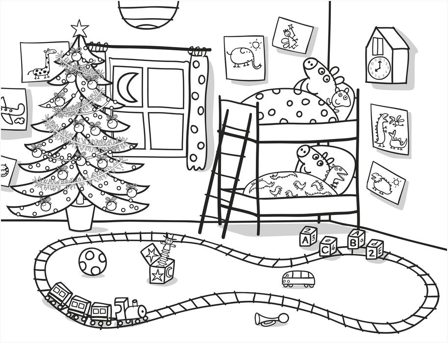 Coloriage De Maison En Ligne Peppa Pig Christmas Artist Pad Scholastic Book Club