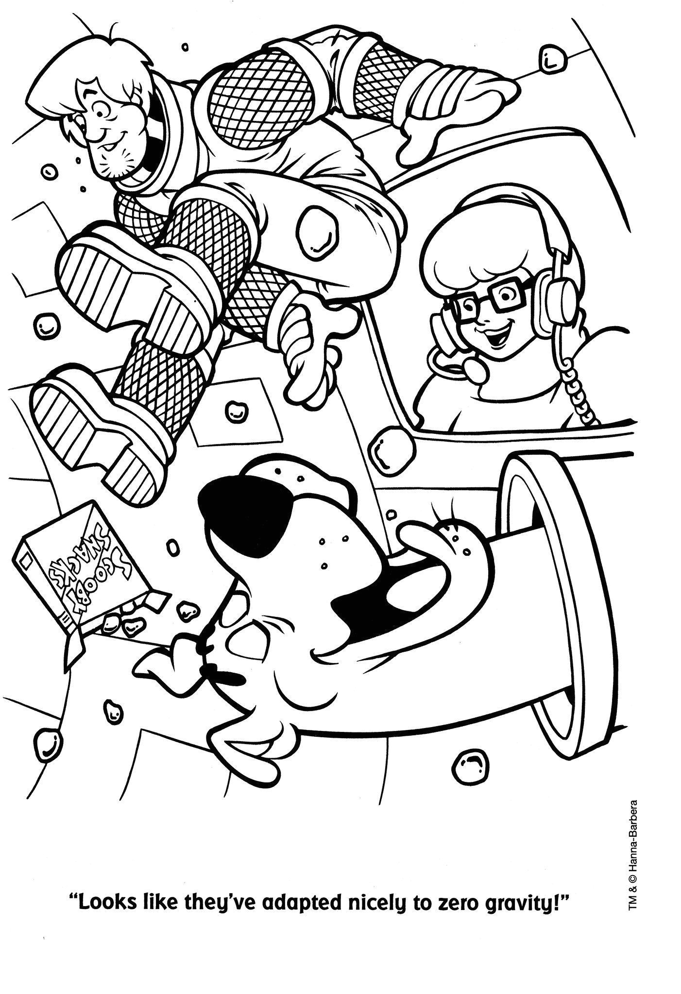 Coloriage A Imprimer Scoubidou