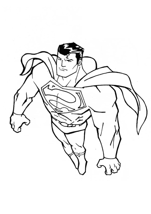 coloriage superman 2