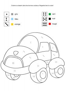 Coloriage Educatif 5 Ans Activité D éveil à Imprimer Coloriage Codé Turbulus